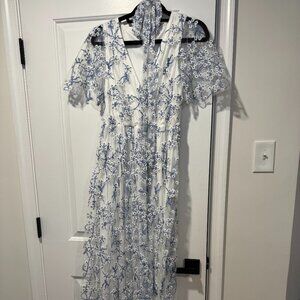 Baltic Born Marseille Embossed Maxi Dress - Size Large